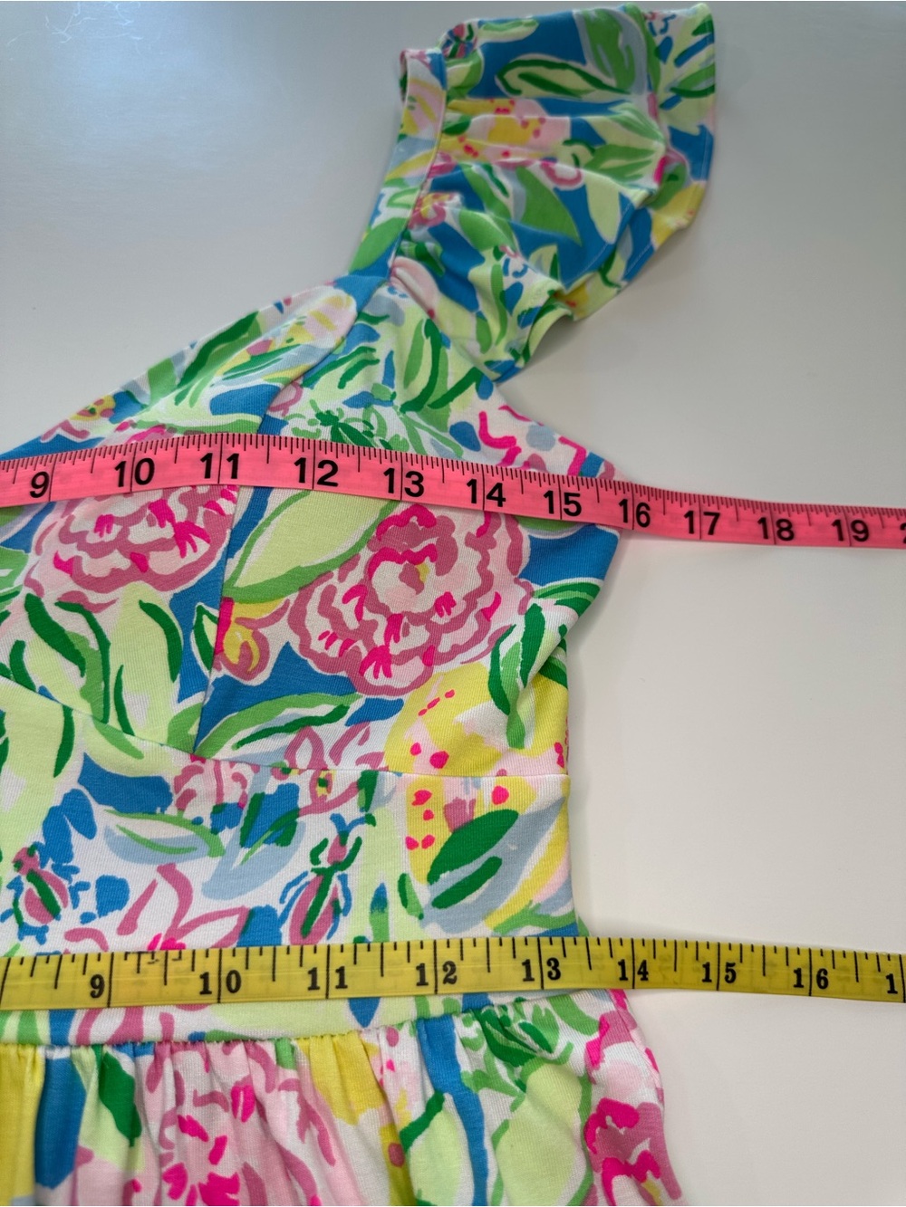 Lilly Pulitzer Bayleigh Flutter Sleeve Midi Dress Grove Garden Print NWOT Size 6 - Picture 10 of 13